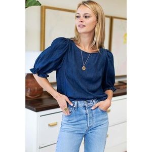Emerson Fry Pearl Top Organic Denim L